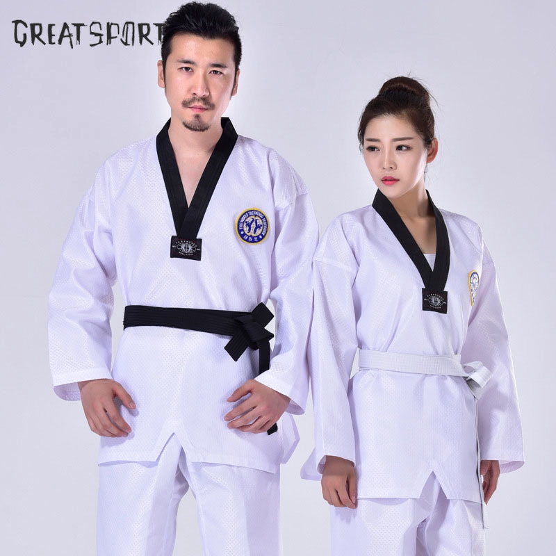 Taekwondo Uniform Clothes Traditional Suite Kids Adult | Shopee Malaysia