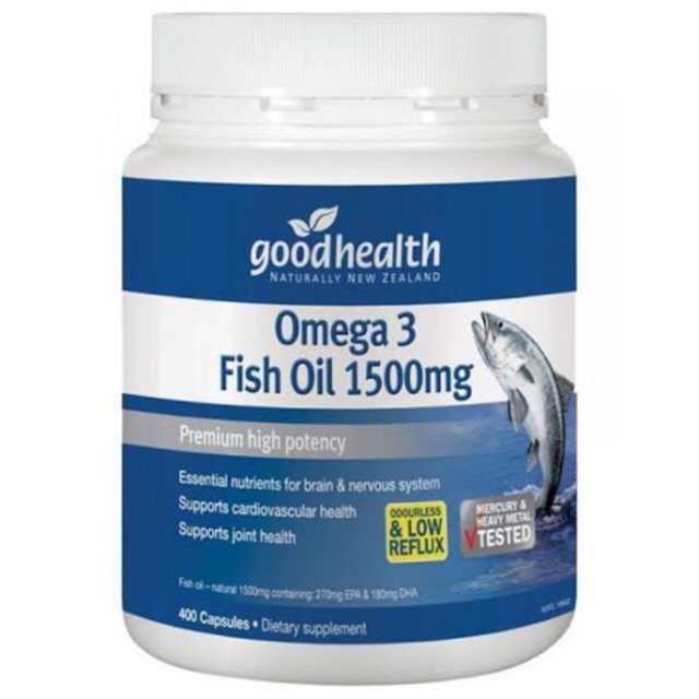 Good Health Omega 3 Fish Oil 1500mg 200s/400s Shopee Malaysia