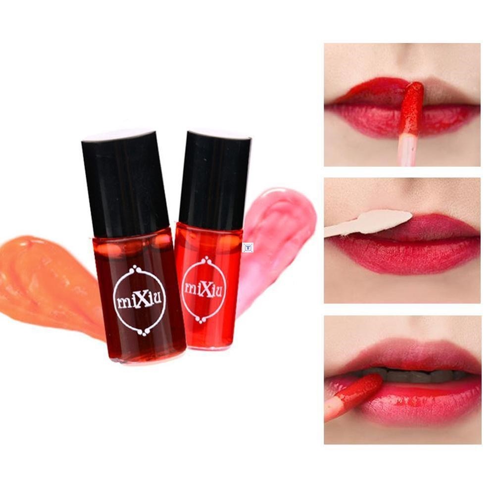 Exo ღ Mixiu Lipstick Makeup Multifunction Tint Lip Lip Gloss Cosmetic Waterproof 5 Style 