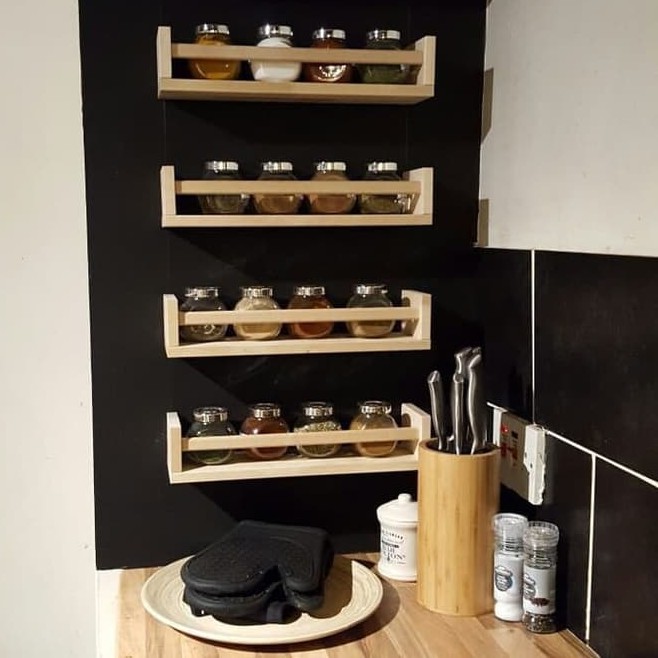 Ikea birch spice rack sale