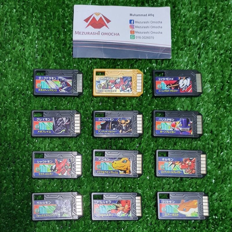 Digimon Xross DigiMemory Original Bandai | Shopee Malaysia