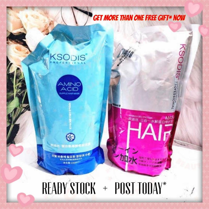 Ksodis PPT Hair Mask Protein / Amino Acid Hair Treatment 1000ml 发膜 LPP