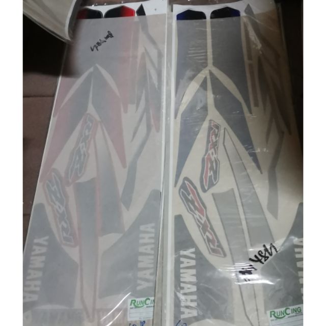 Sticker RUNCING / MORITAKA RXZ CATALYZER BLUE RED | Shopee Malaysia