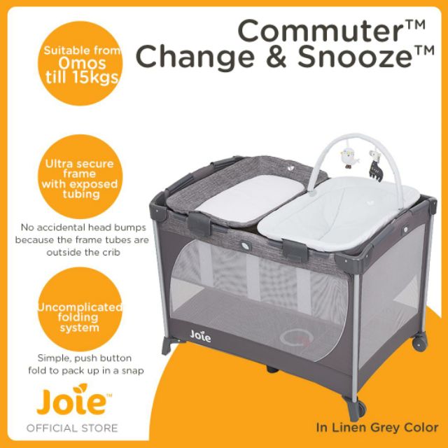 Joie change shop and snooze