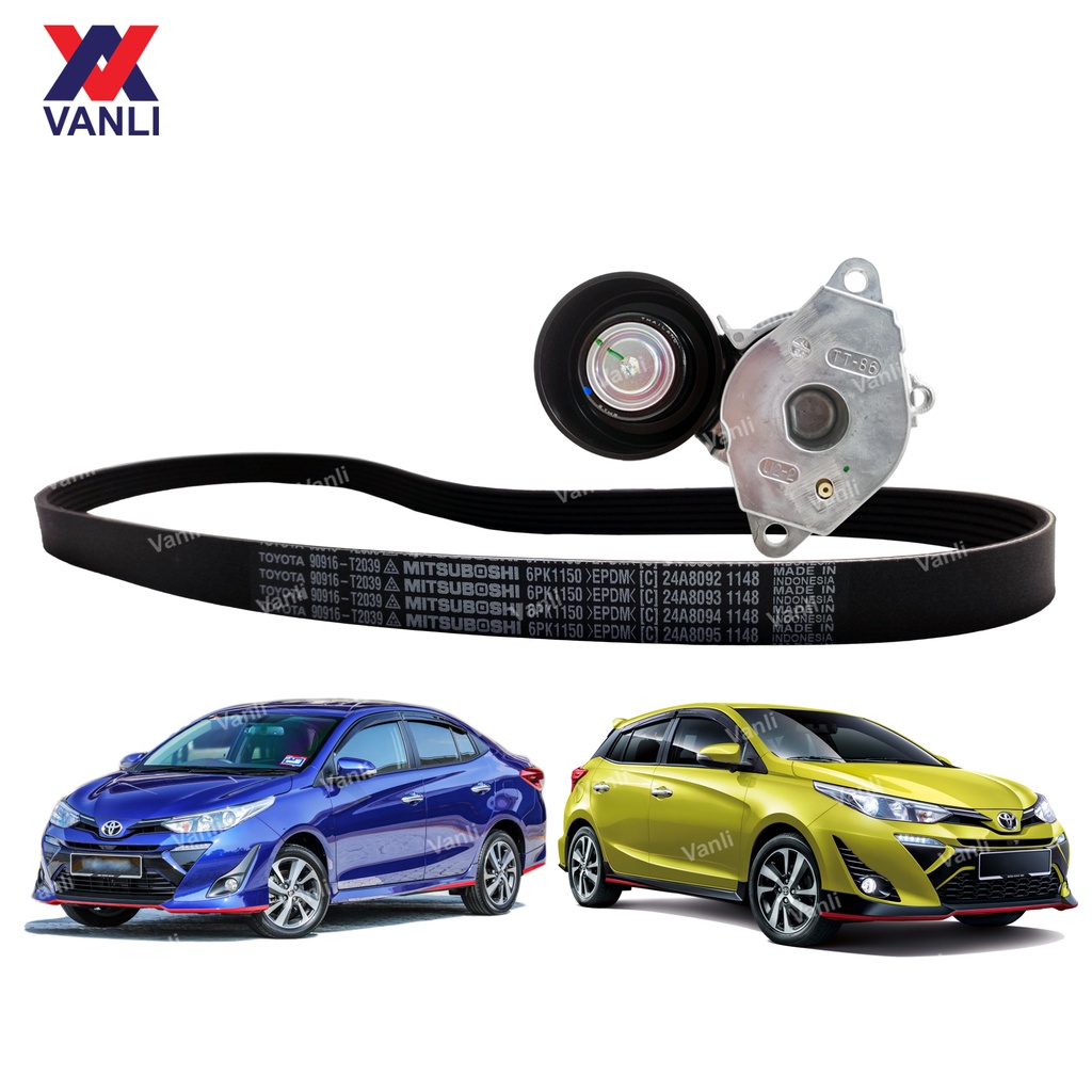 Toyota Fan Belt Tensioner for Toyota Vios and Yaris ( NSP151 ) 7Speed