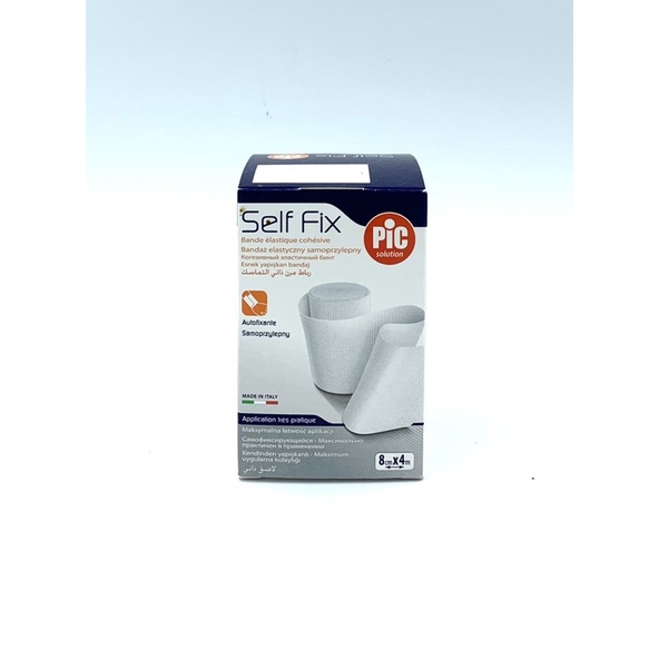 PIC SOLUTION Self Fix 8cm x 4m (Cohesive elasticated bandage) Shopee