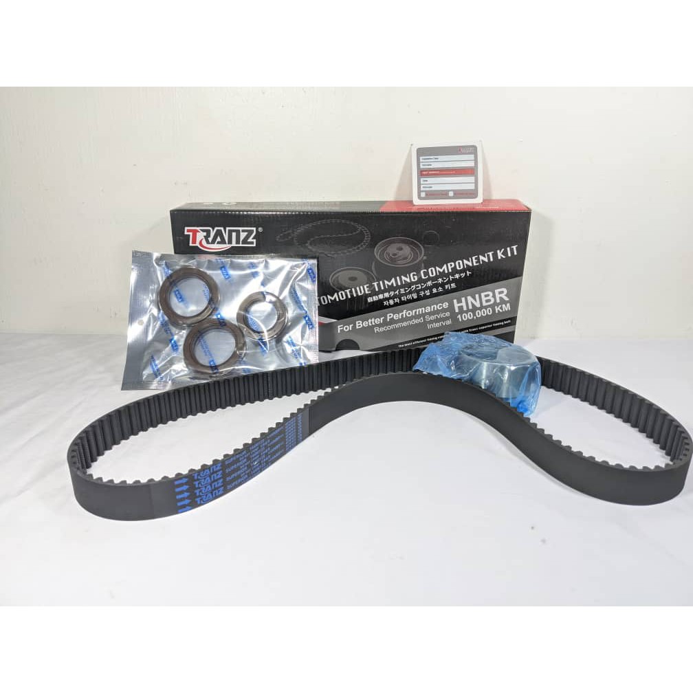 TRANZ TIMING BELT KIT SET 100,000km for Proton Saga BLM, FL, Gen2, Persona, Exora CPS, Satria