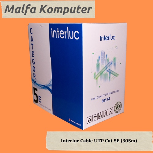 Cat 5 305mtr outdoor Interluc LAN Cable Shopee Malaysia
