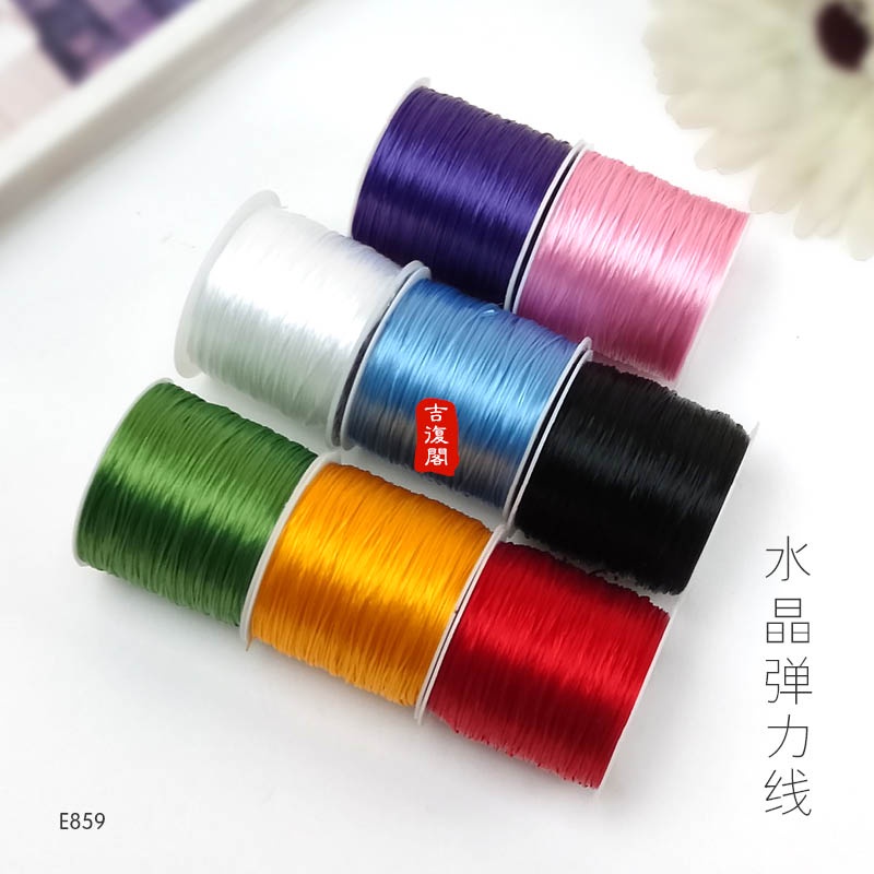 Crystal Elastic String for bracelet 水晶弹力手串线 (E859) | Shopee Malaysia