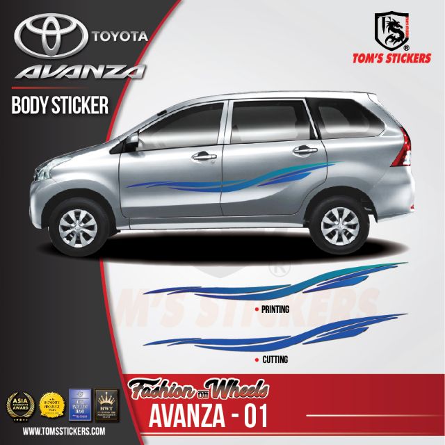 Avanza Body Sticker: Ekspresi Diri di Atas Jalan Raya