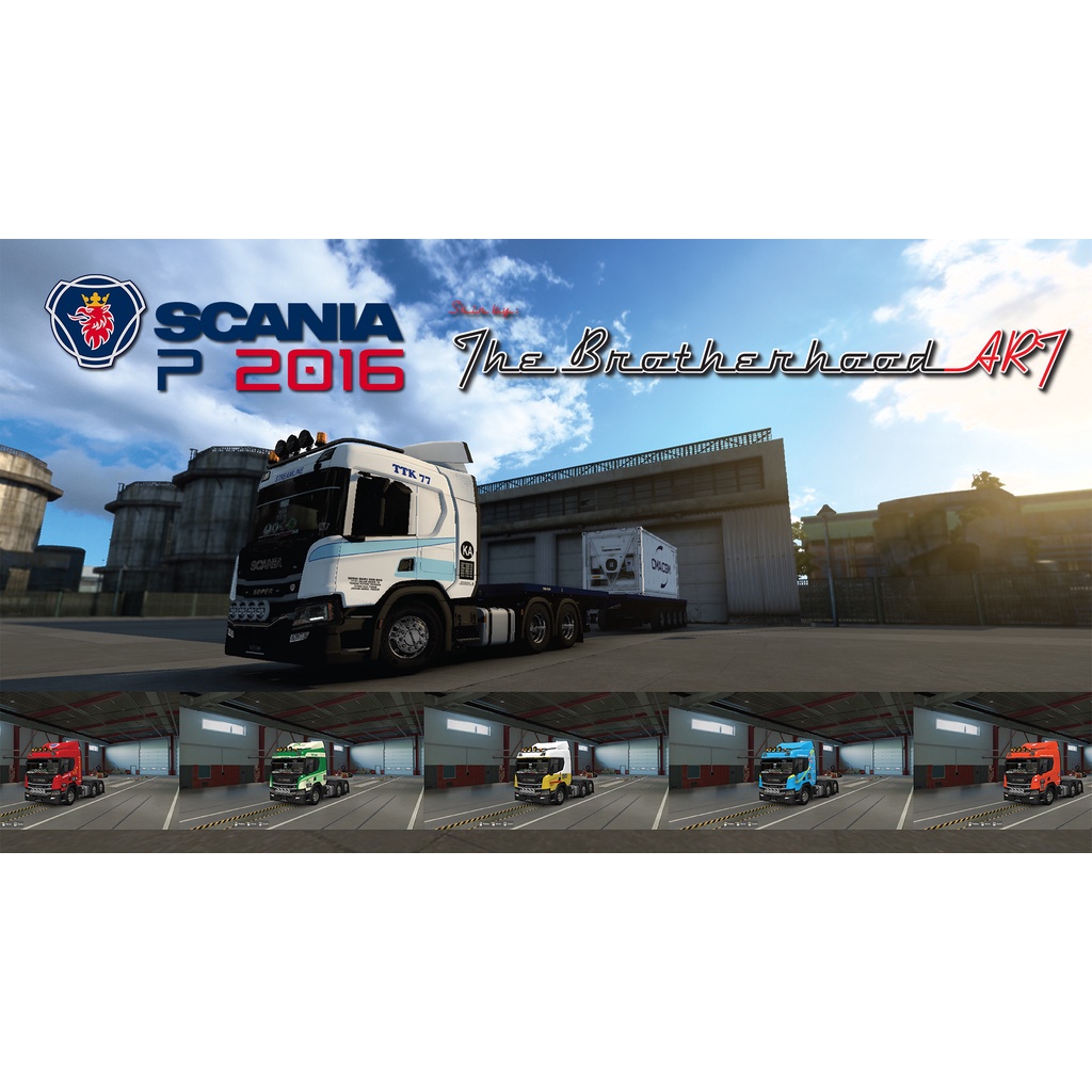 Ets2 Skin - Euro Truck Simulator 2 Scania P 2016 Skinpack by ...