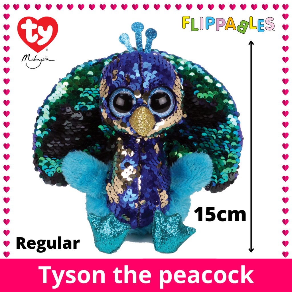 Beanie boos online peacock