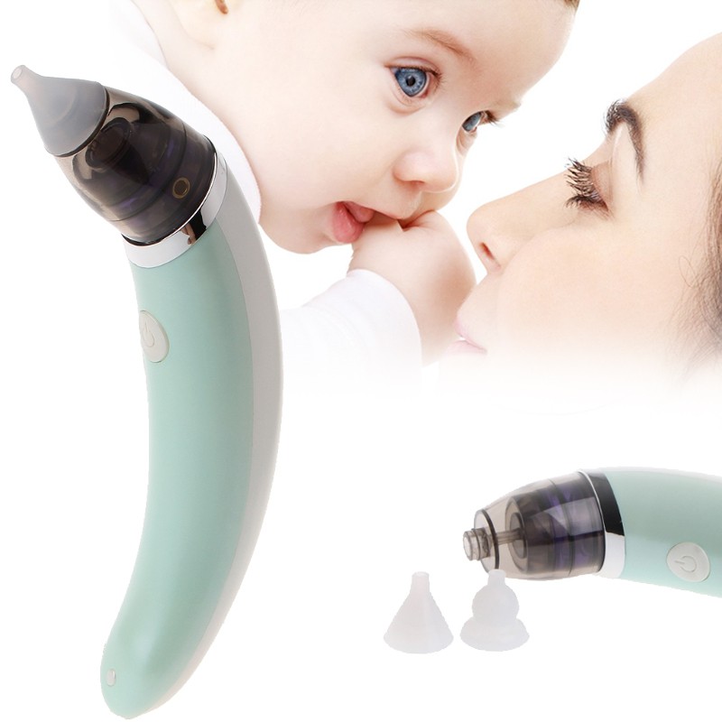 Baby Nasal Aspirator Electric Safe Hygienic Nose Cleaner Oral Snot