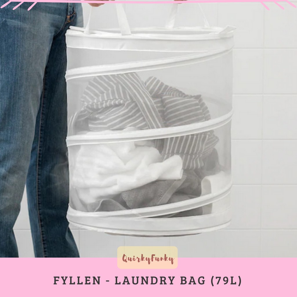 🔥HOT🔥 LAUNDRY BASKET FOLDABLE FYLLEN airy simpan mainan bakul baju ...