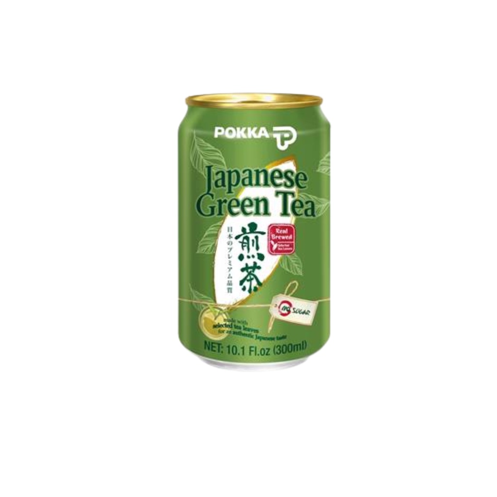 Pokka Tea 300ml (Tin) – Jasmine, Oolong, Japanese & Peppermint Green ...