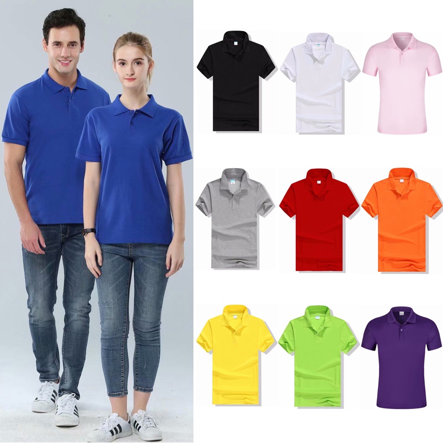 Unisex Men Women Adult Polo Shirt Best Selling Sportswear Round Neck ...