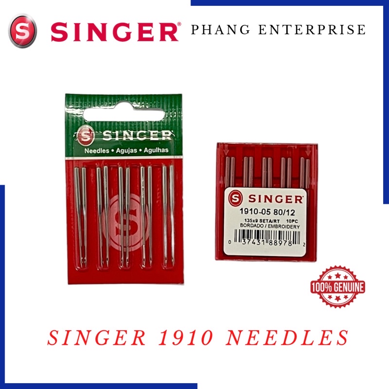 Singer 20u Needle original SINGER 1910 Jarum | Shopee Malaysia