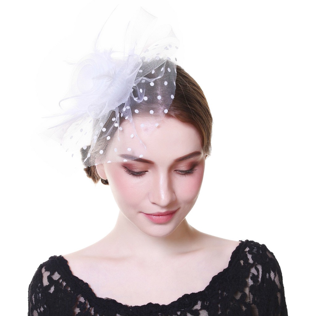 Feather Hair Clip Accent Bandanas Girls Hair Accessories Headband Shopee Malaysia