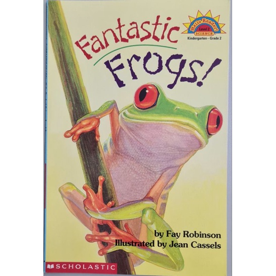 Scholastic Reader Level 2 : Fantastic Frogs! | Shopee Malaysia