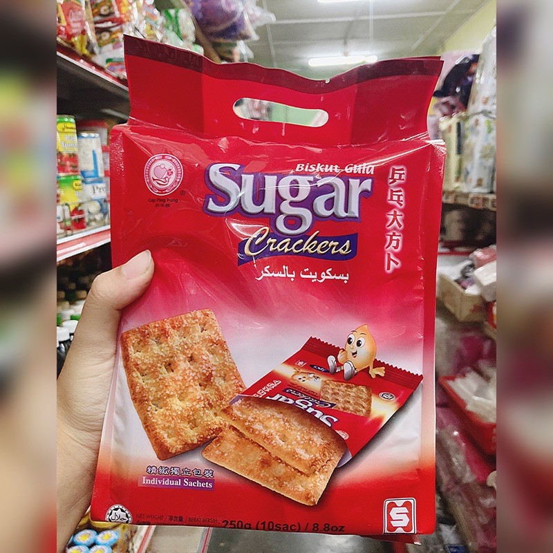 Hup Seng Sugar Crackers/Biskut Gula 250G(10Pcs) | Shopee Malaysia