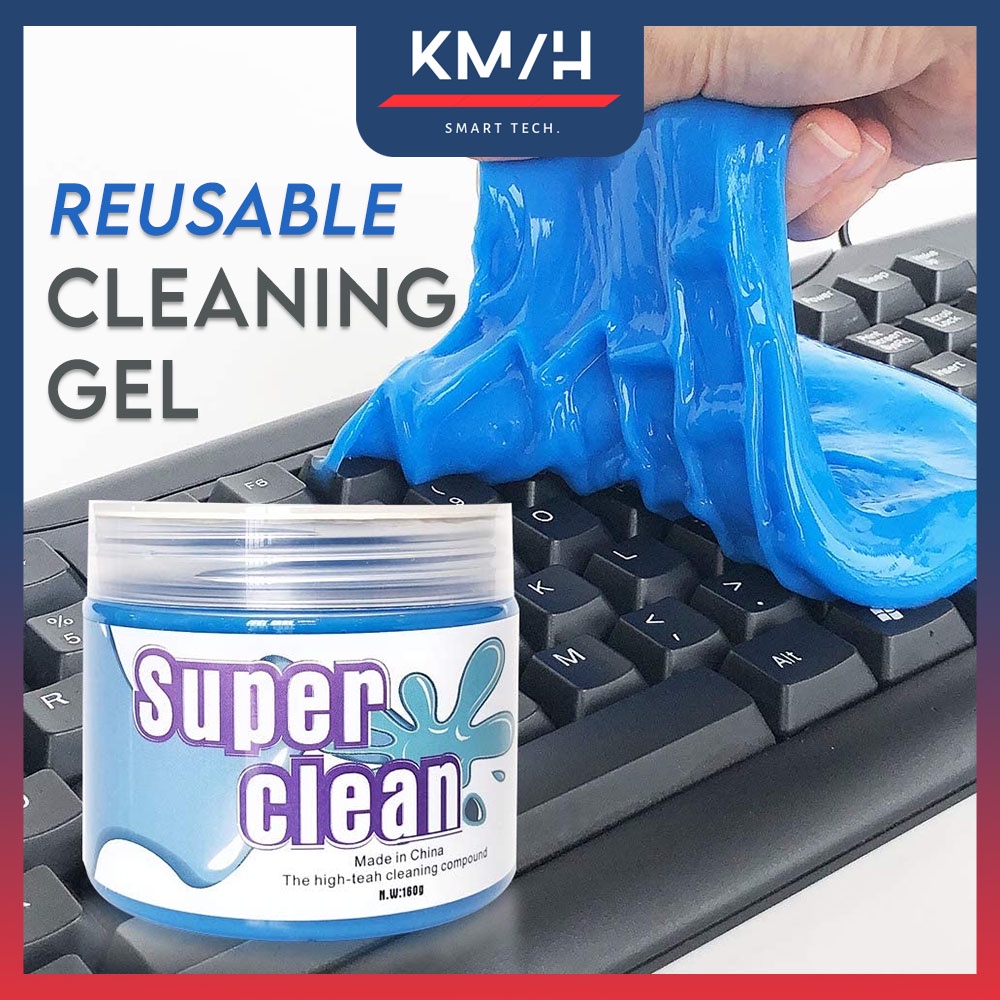 160g 60g Reusable Super Magic Cleaning Gel Slime Jelly Sticky Dust