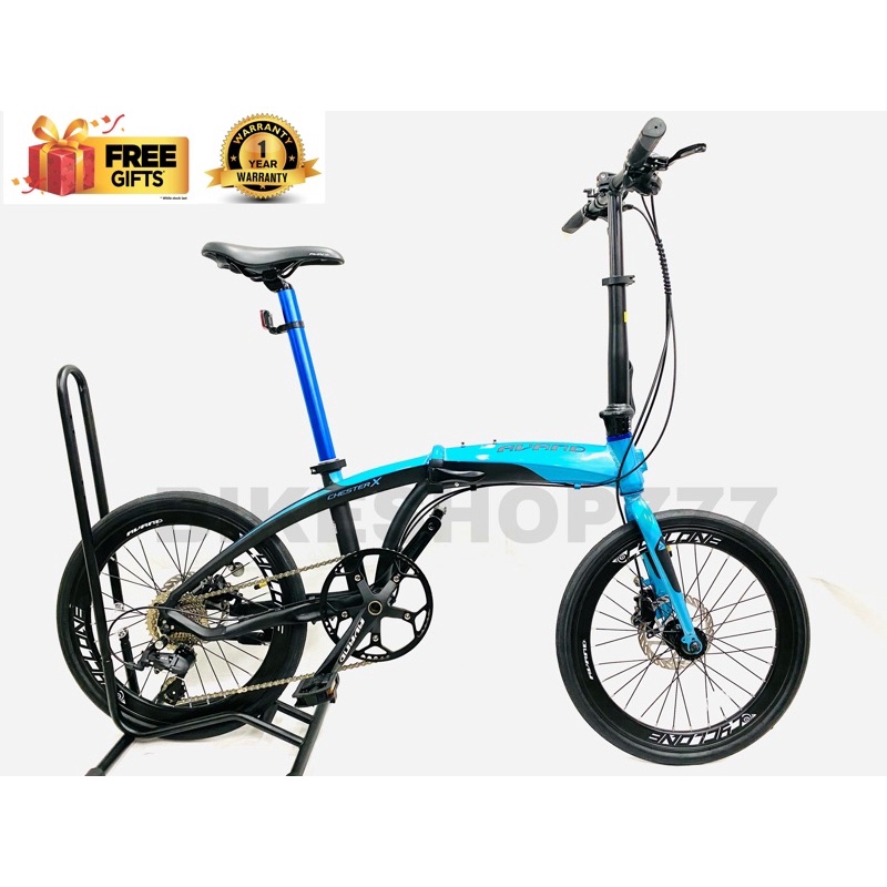 AVAND CHESTER X 20 Alloy Folding Bike 1X10SPDS Hydraulic Disc