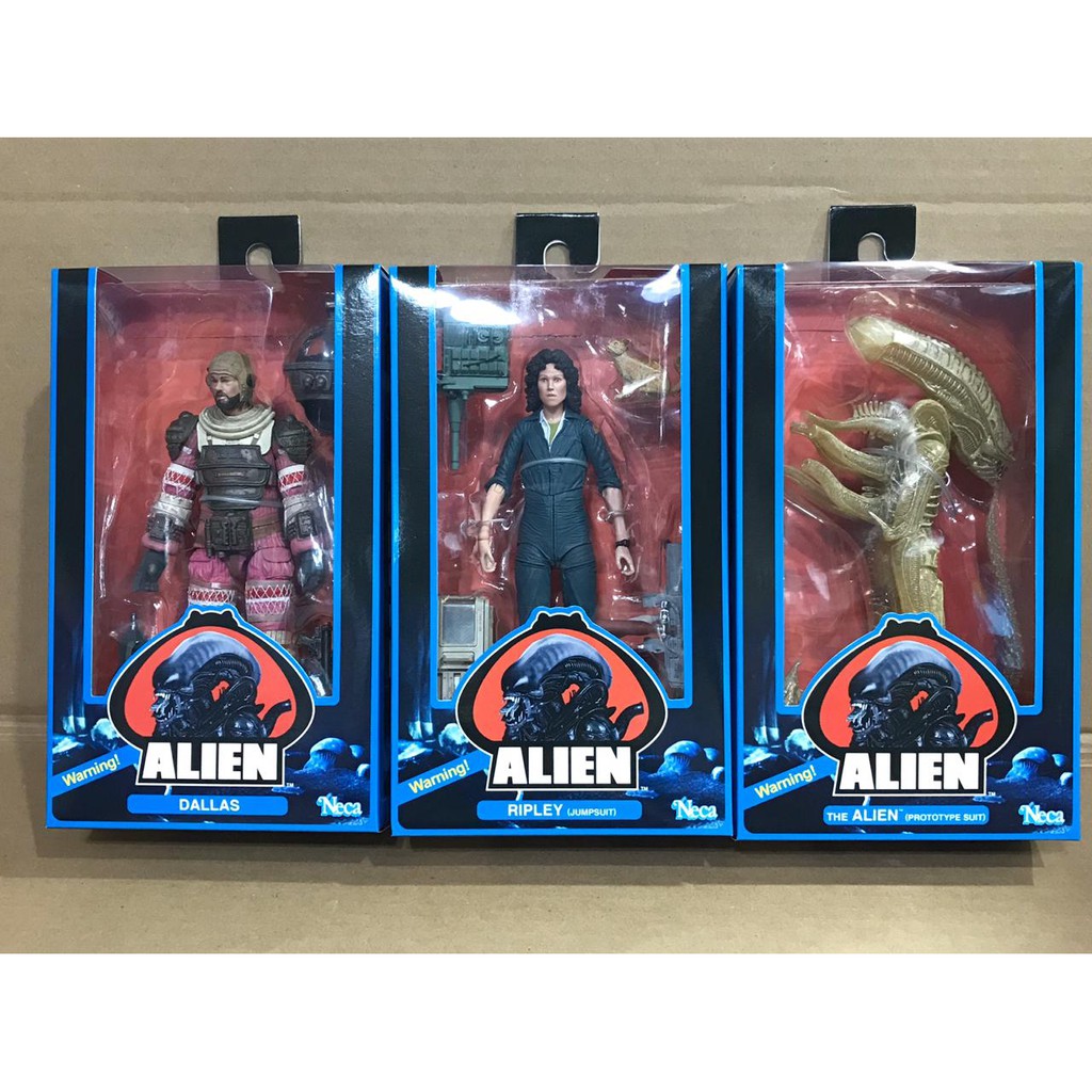 Alien 7” Scale Action Figure 40th Anniversary Limited Edition SINGLES ...