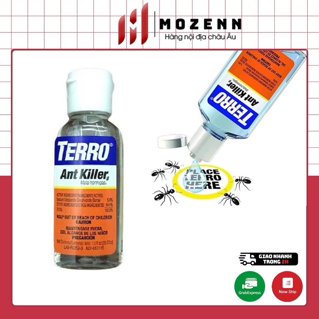 Terro Ant Killer Ant Killer [Germany Type] Effective, Safe And NonToxic Insecticide Shopee