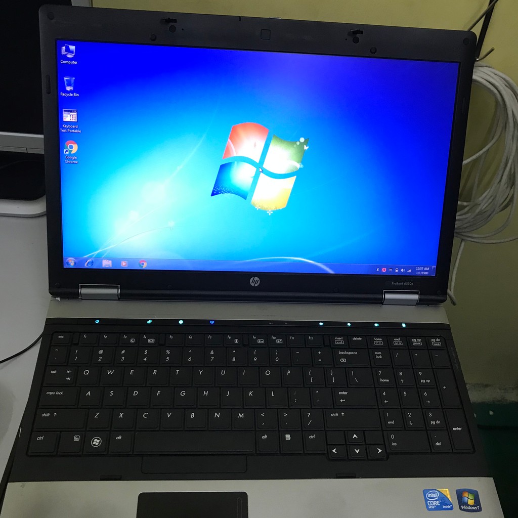 HP Probook 6550b Laptop ( Windows 7 Pro + Intel Core i5 First