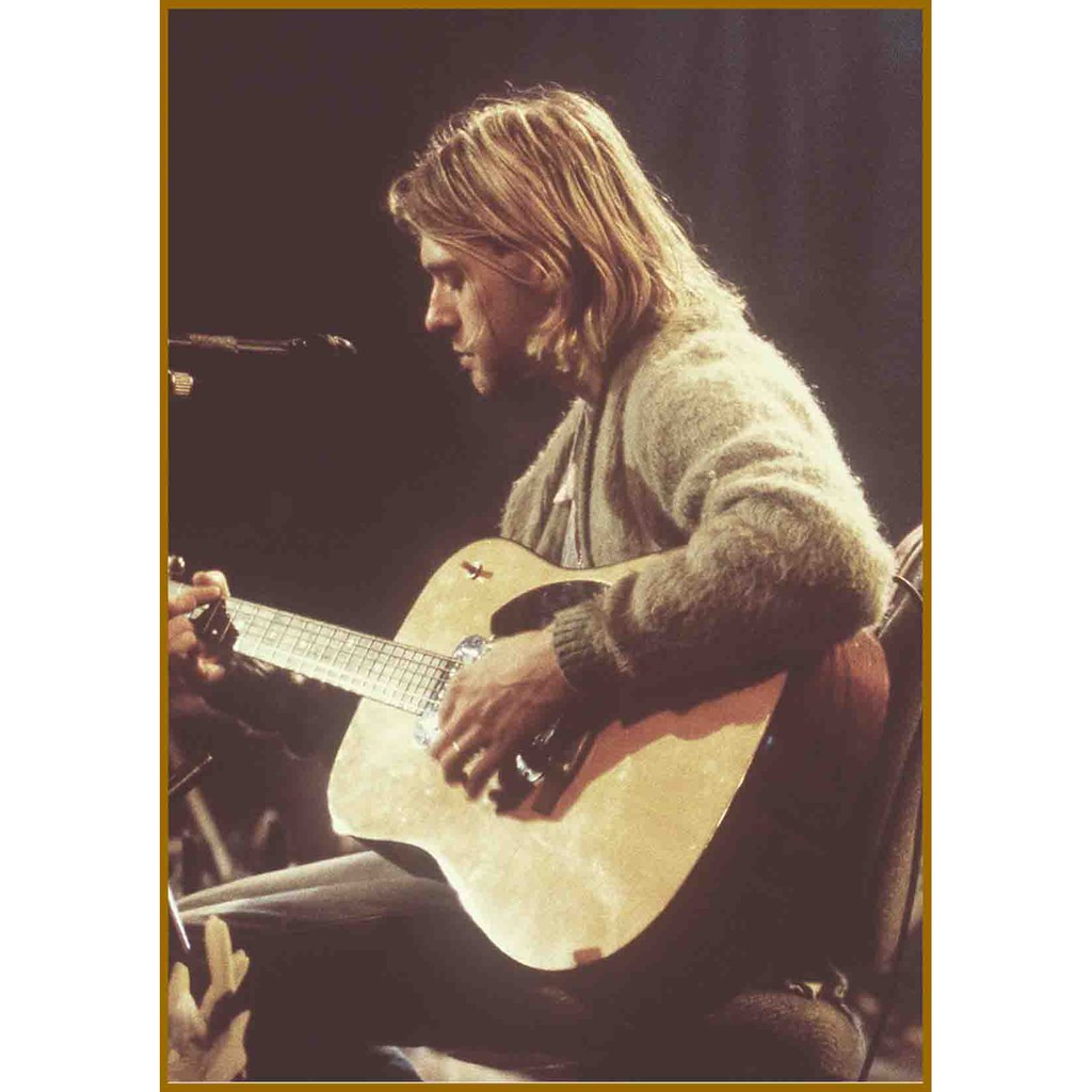 Kurt Cobain Nirvana Poster Retro Vintage Poster Kraft Paper Painting ...