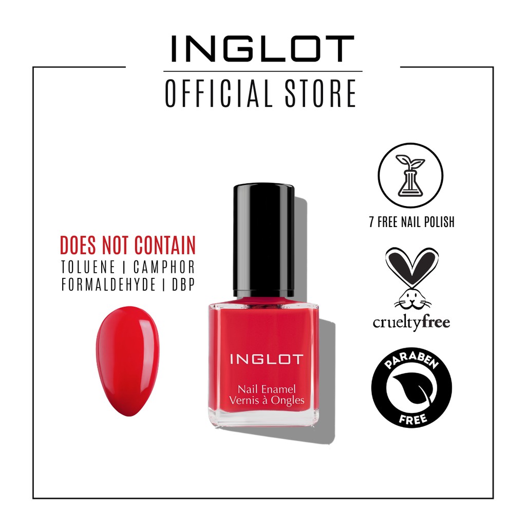 INGLOT NAIL POLISH 860 (DOES NOT CONTAIN • toluene • formaldehyde • dibutyl phthalate (DBP