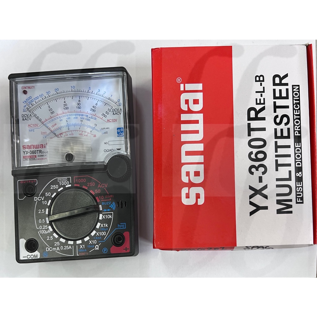 Sanwa Sunwa Sanwai Yx 360tr Multitester Shopee Malaysia 0505