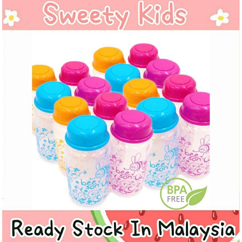 Bee Son Storage Bottle /Botol simpan susu/Beeson botol/botol susu badan ...