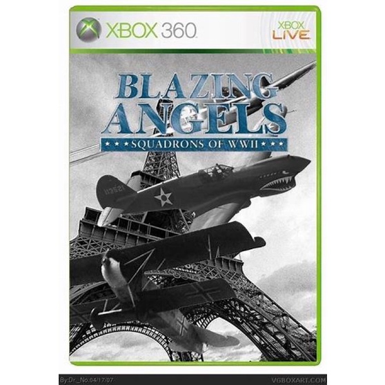 Jeu Blazing Angels Squadron Of WW2 Pour Xbox 360 - Version PAL Française - Très Bon état