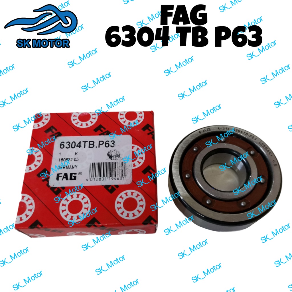 FAG 6304 TB P63 (Made In Germany) High Speed Fiber Bearing TB P6 C3
