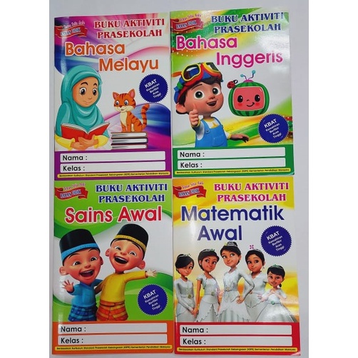 BUKU AKTIVITI PRASEKOLAH | Shopee Malaysia