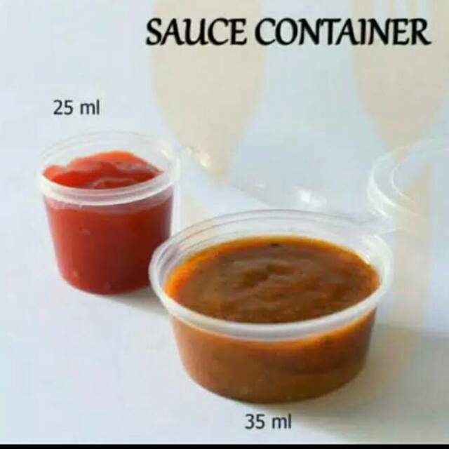 10pcs Sambel Container Complete Sauce Container With Lid Mayonaise
