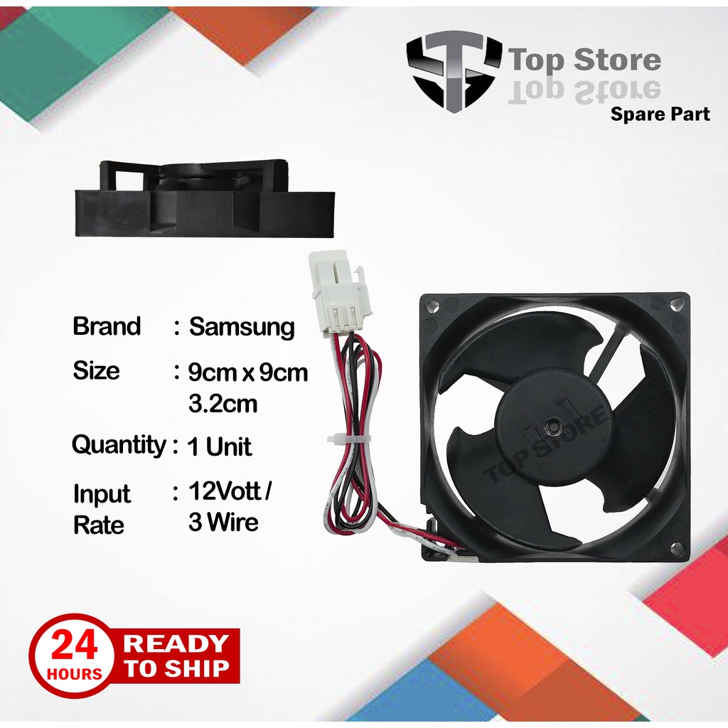Samsung Fridge Fan Motor 12V 3Wire Shopee Malaysia