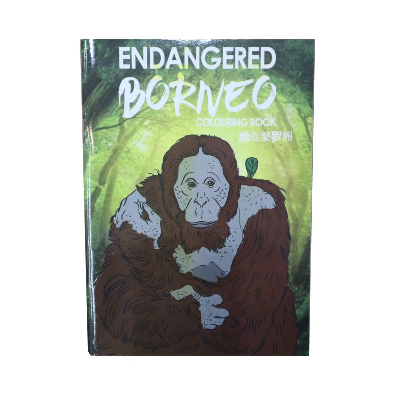 Book - Endangered Borneo Colouring | Shopee Malaysia