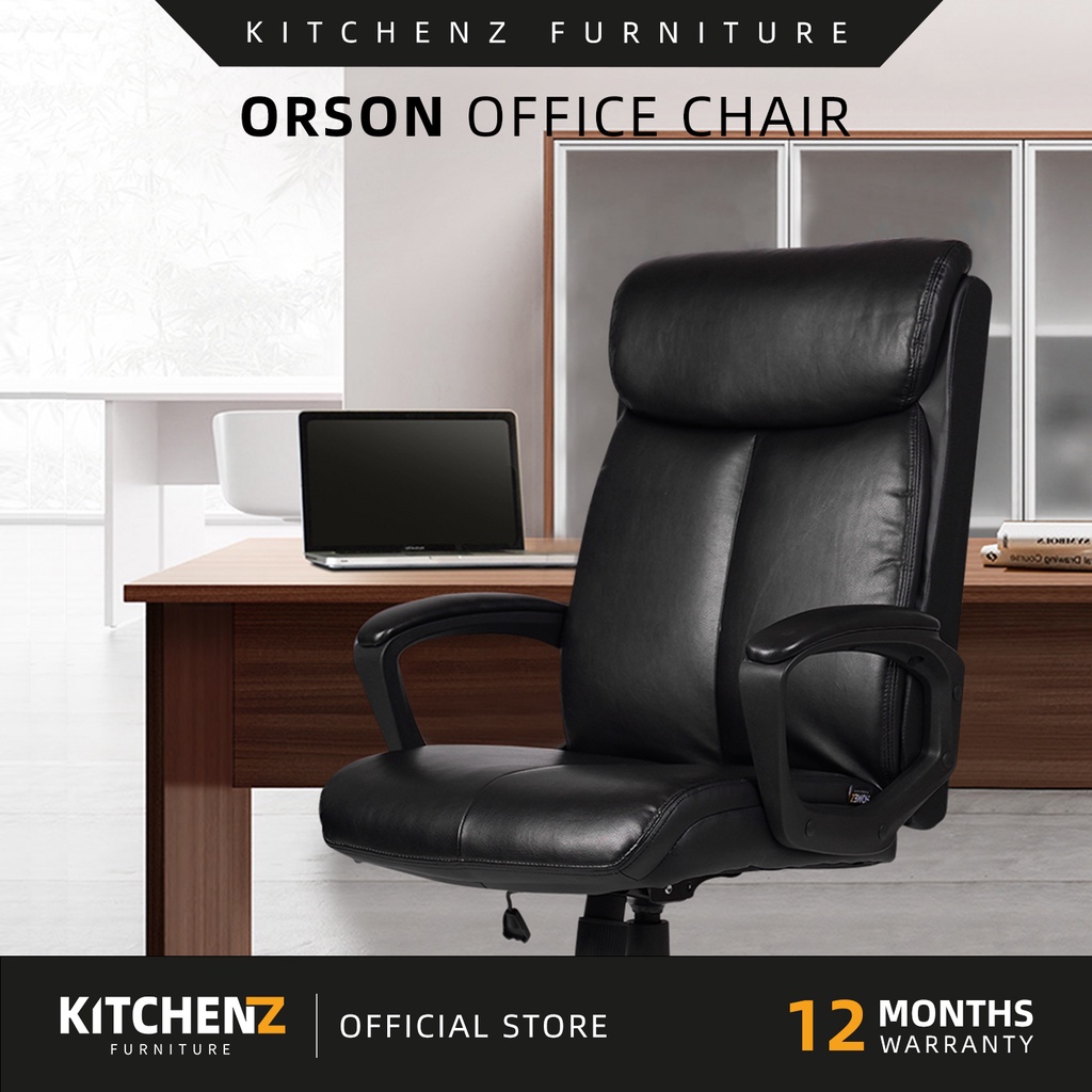 KitchenZ Sabah Orson Office Chair Ergonomic Chair Executive Chair High