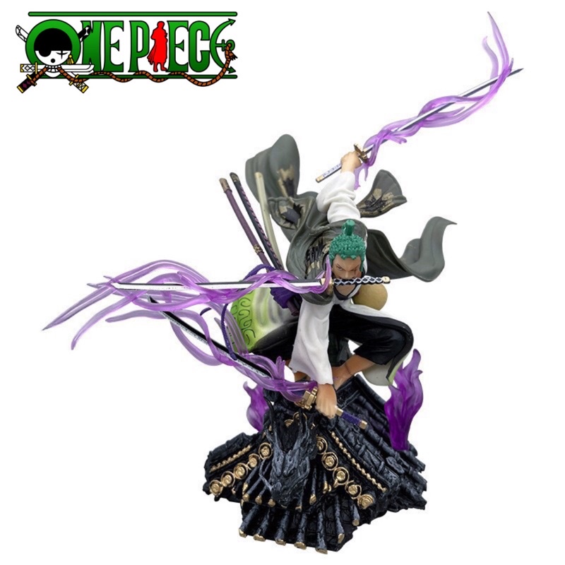 One Piece Wano Country Kimono On Roof Roronoa Zoro Purgatory Onigiri ...