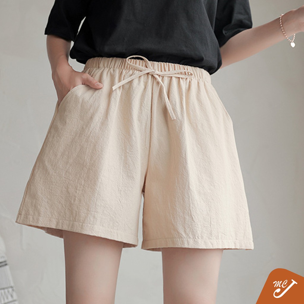 McJoden - VIXER Cotton And Linen Shorts Summer | Shopee Malaysia