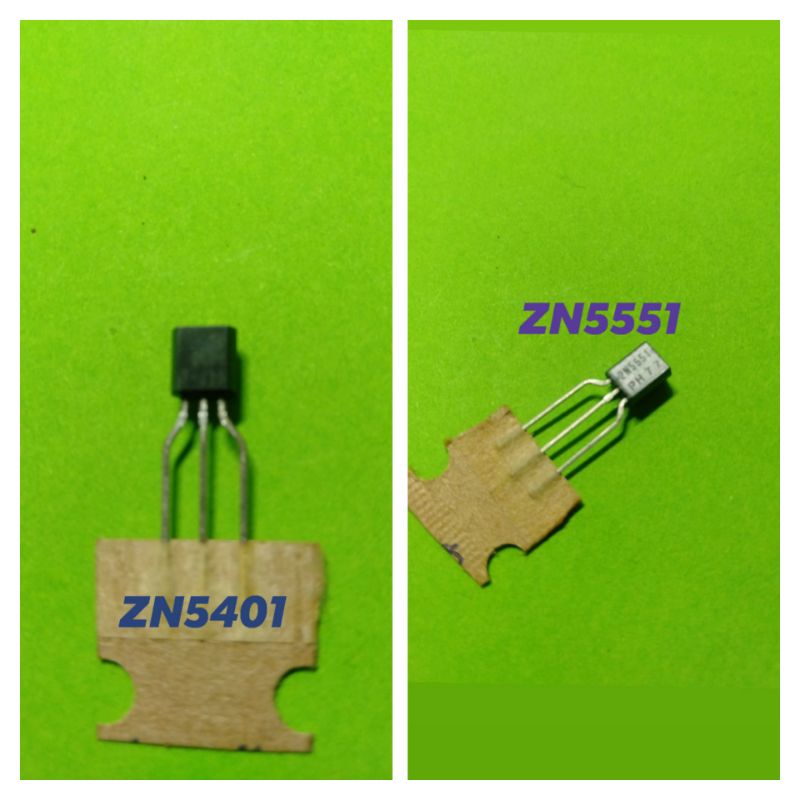 ZN5401/ZN5551 TRANSISTOR PIN OUT | Shopee Malaysia