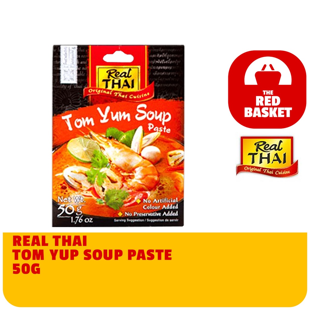 REAL THAI TOM YUM SOUP PASTE 50G X 1PC Shopee Malaysia