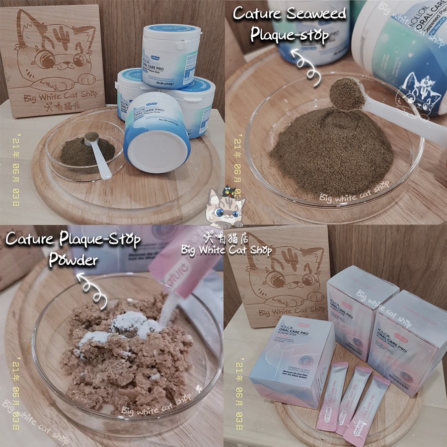 Cature Rollon Oral Care Pro PlagueStop Seaweed/Cranberry/Mouthwash