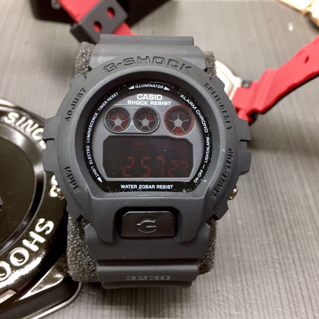 Casio Gshock DW6900 MS1 VAMPIRE Polis Evo Zizan 3230 Shopee Malaysia