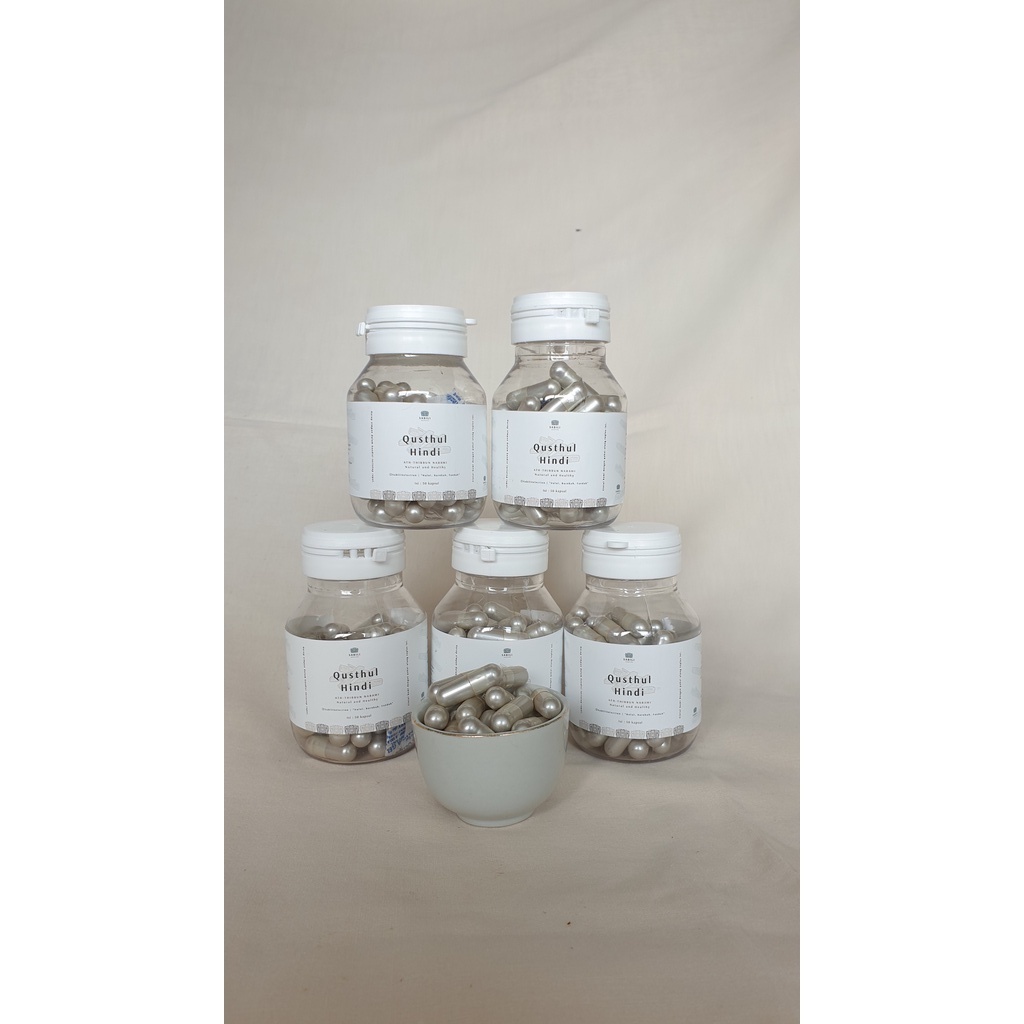 Qusthul Hindi 50 Capsules (halal Cow gelatin Capsules) Shopee Malaysia