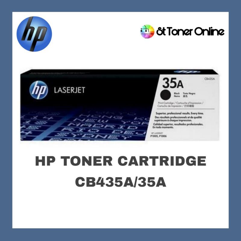 HP CB435A/35A Original Toner Cartridge | Shopee Malaysia