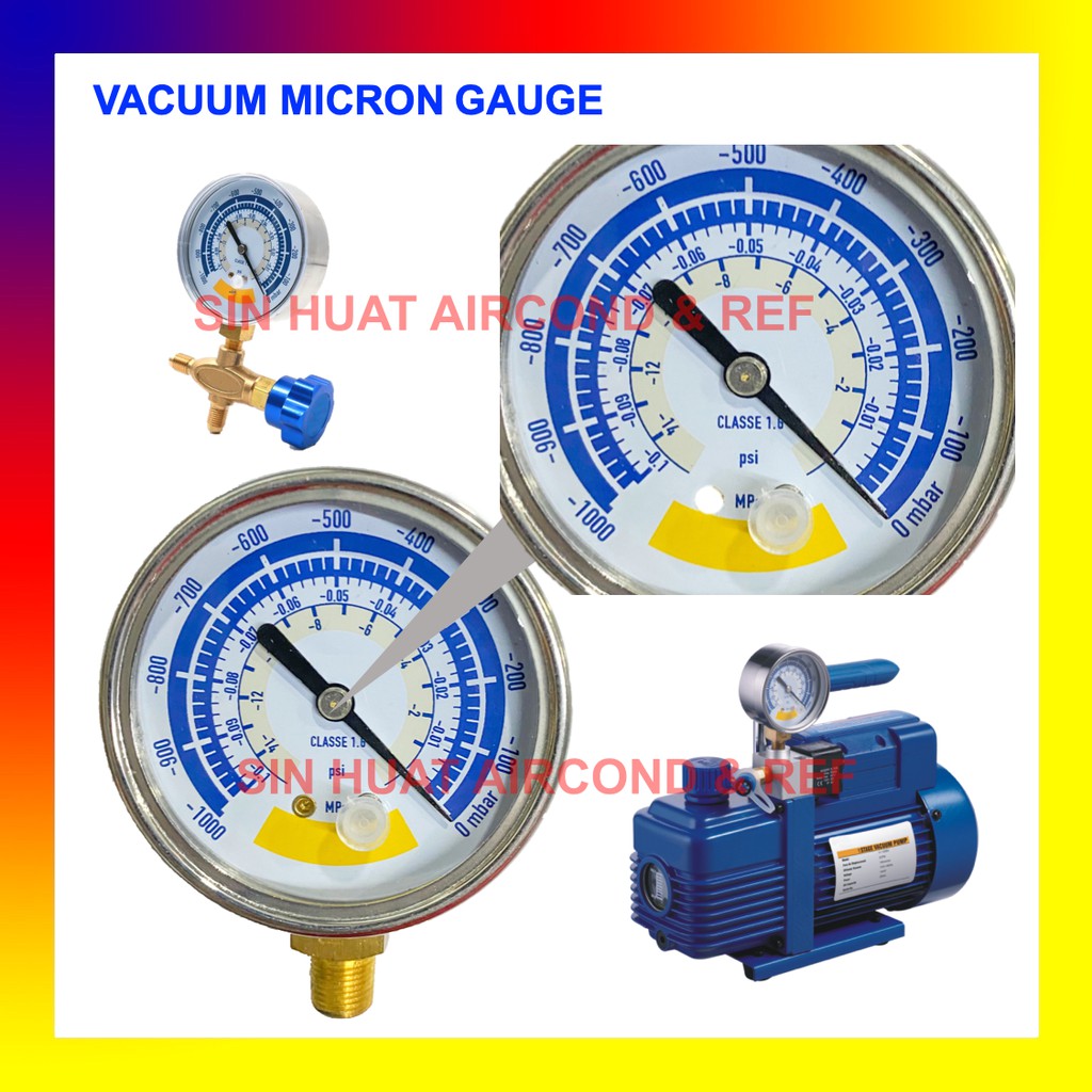 Vacuum Pump Gauge Vacuum Micron Gauge Shopee Malaysia