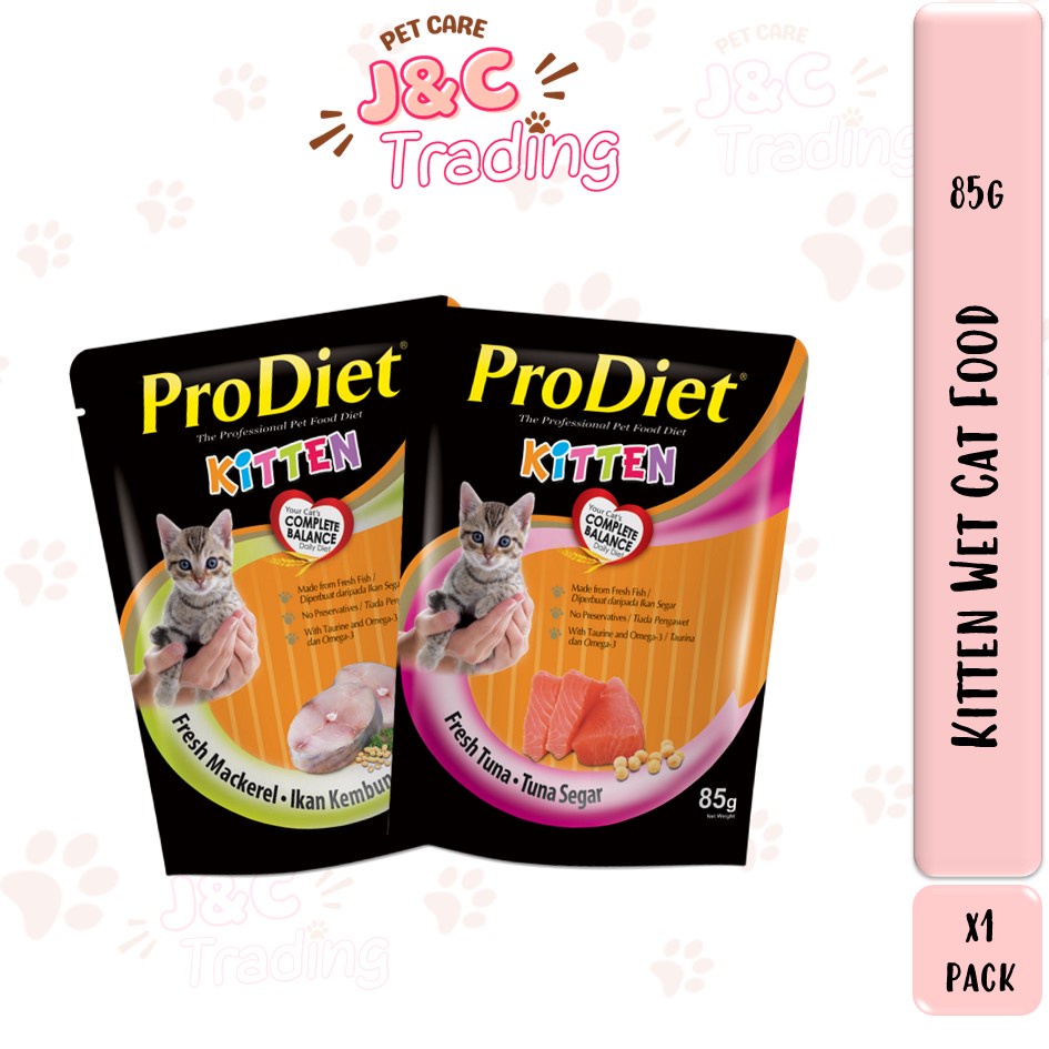 Pro diet kitten store food